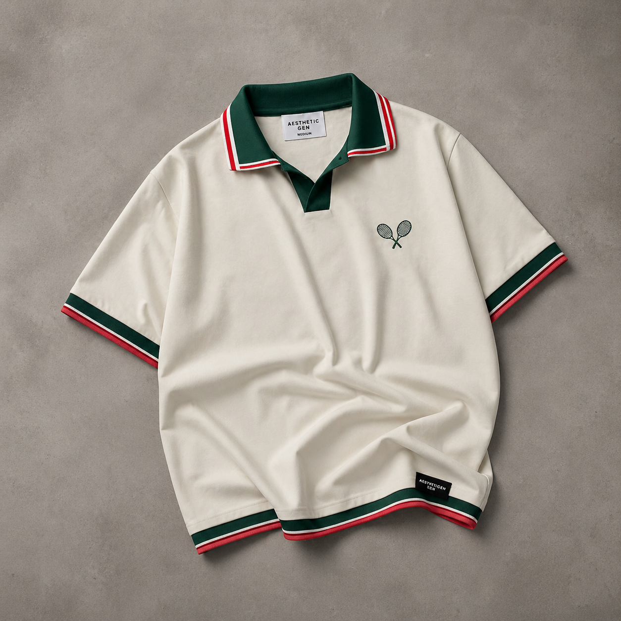 White Midnight Court Polo Shirt – Breathable Athletic Short Sleeve Polo