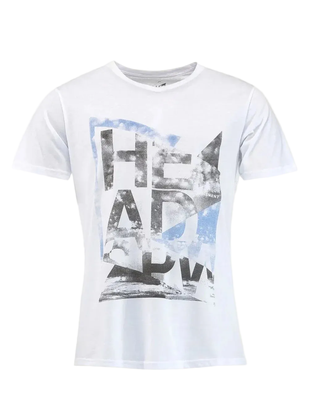 Head Sports V-Neck T-Shirt - Men’s Cotton Alcott Shirt White