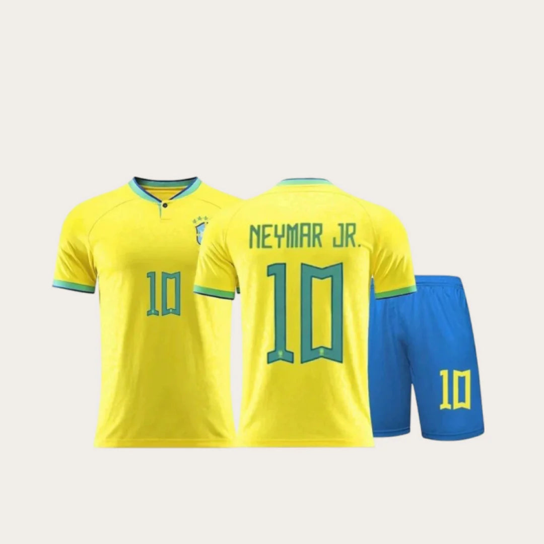 Brazil National Team Football Kit - Adult Soccer Jersey & Shorts Set