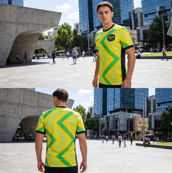 Australia Socceroos 2026 FIFA World Cup 2026 Inspired Fan Jersey – Green & Gold Supporter Edition