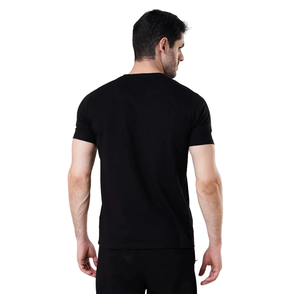 APOLLO Sports T-Shirt Men's Cotton - Black