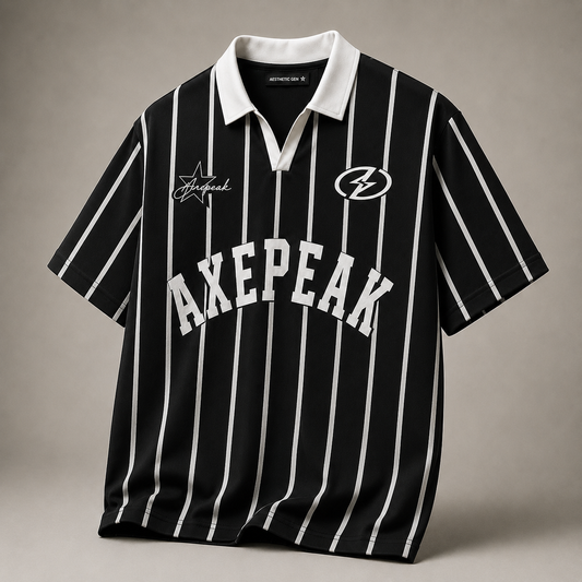 Men's Varsity Polo Shirt | Retro College Style Short Sleeve Top