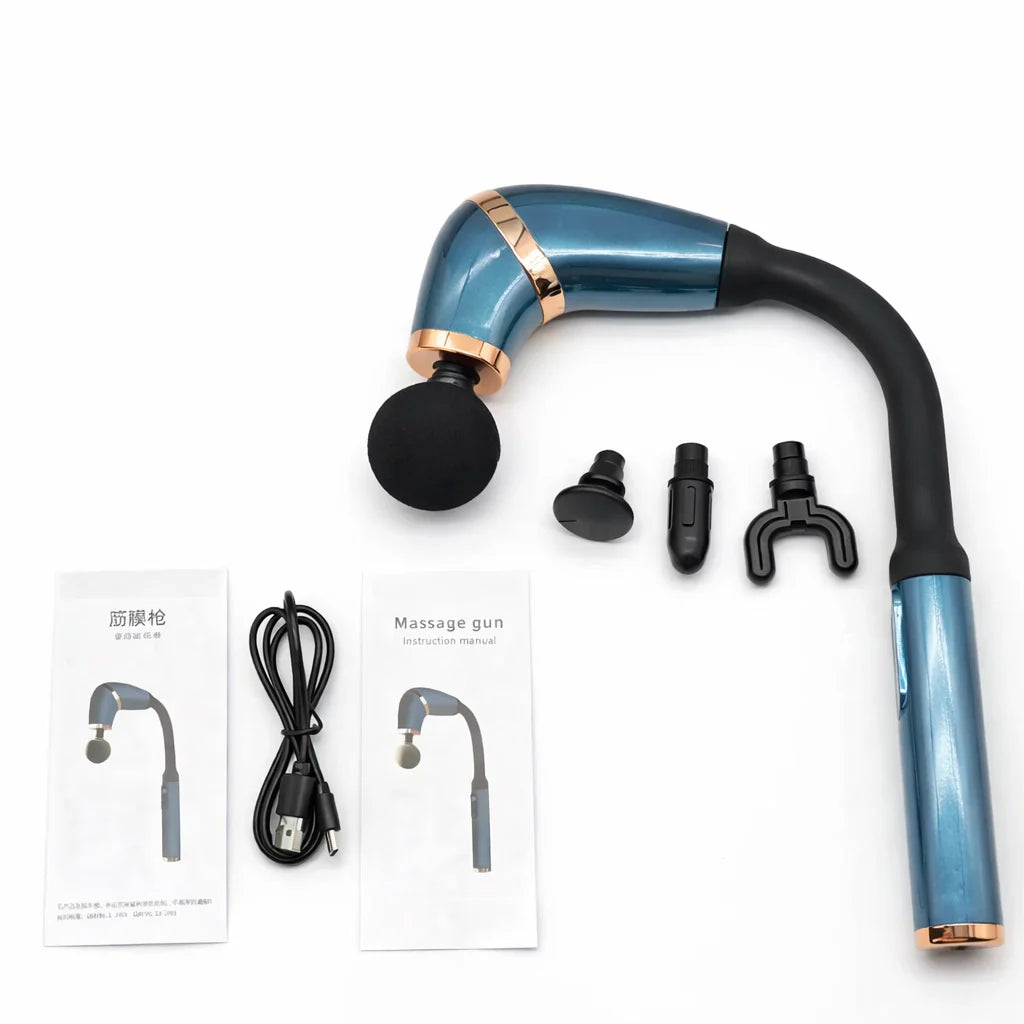 Fascial Gun Percussion Massager - Deep Tissue Muscle Relief Device