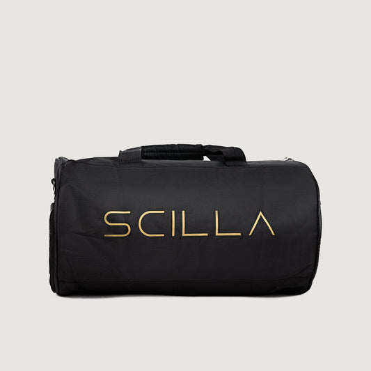 SCILLA Gym Duffel Bag - Heavy Duty Sports Travel Bag with Shoe Compartment