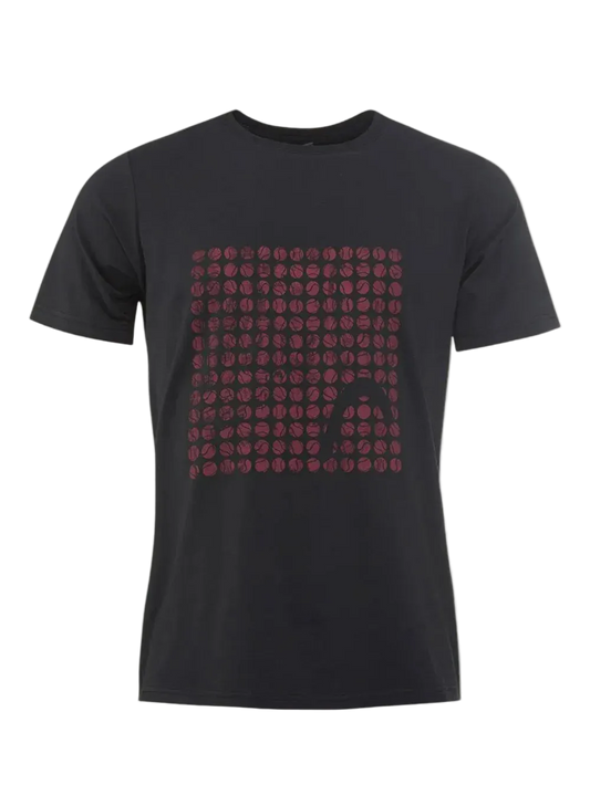 Head Sports T-Shirt- Men's Cotton Alfred Shirt - BLACK