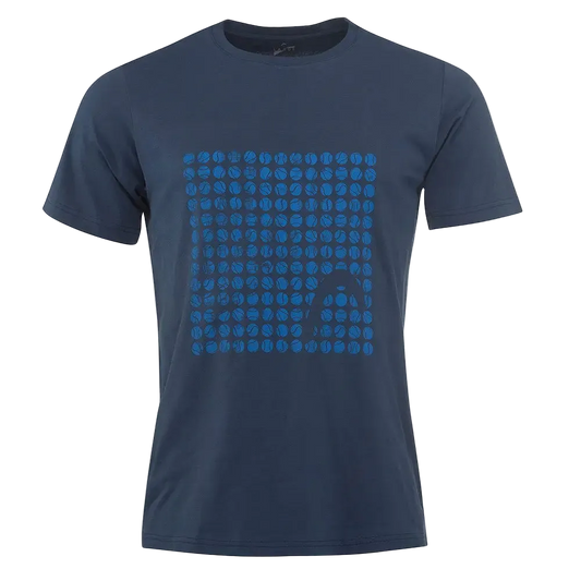 Head Sports T-Shirt Men's Cotton Alfred Shirt - Blue