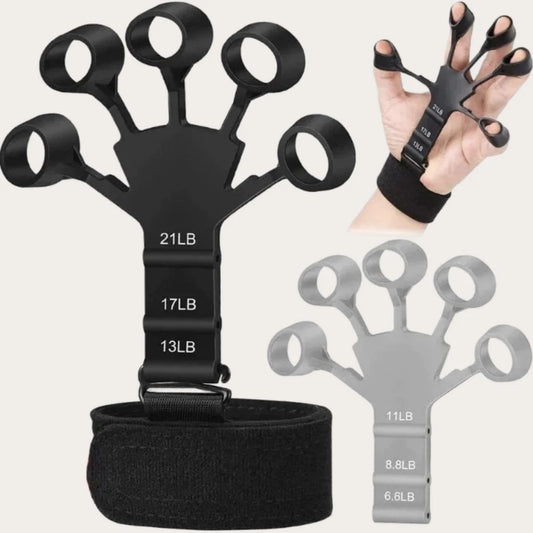 Finger Exerciser Gripper - Hand Extensor & Stretcher Resistance Trainer