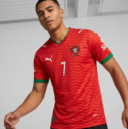 Portugal #7 Ronaldo FIFA World Cup 2026 Inspired Jersey