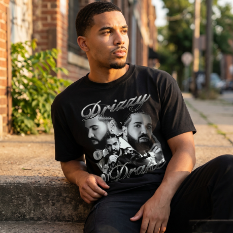 Drizzy Vintage Graphic Tee – Premium Drake Inspired Streetwear T-Shirt (Unisex)