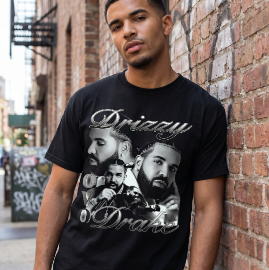 Drizzy Vintage Graphic Tee – Premium Drake Inspired Streetwear T-Shirt (Unisex)
