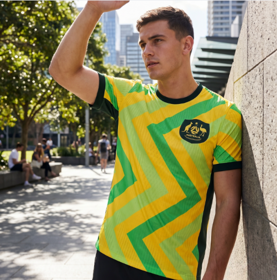 Australia Socceroos 2026 FIFA World Cup 2026 Inspired Fan Jersey – Green & Gold Supporter Edition