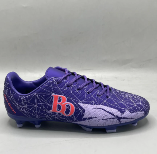 Blue Ocean Football Stud Shoes | High Quality Men and boys Purple Soccer Cleats