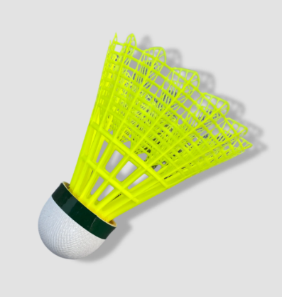 HEAT X BADMINTON SHUTTLECOCK NYLON GOLD STAR (3070)