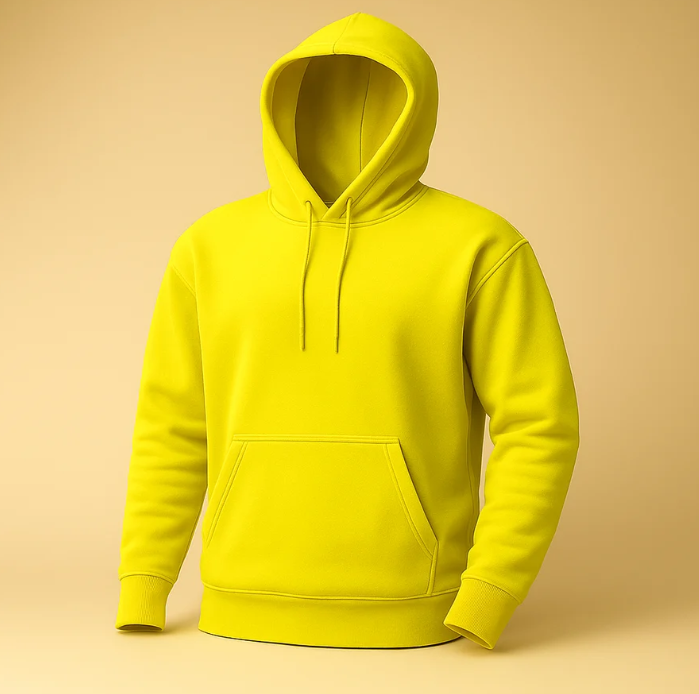 Unisex Premium Plain Hoodie – Comfortable Basic Essential Streetwear in 10 Colours