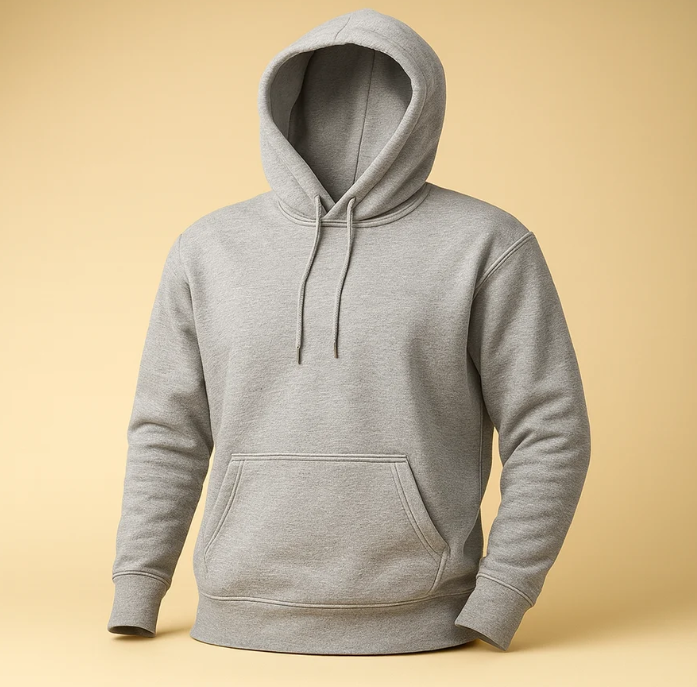 Unisex Premium Plain Hoodie – Comfortable Basic Essential Streetwear in 10 Colours