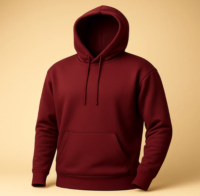 Unisex Premium Plain Hoodie – Comfortable Basic Essential Streetwear in 10 Colours