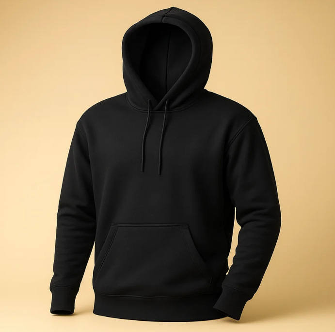 Unisex Premium Plain Hoodie – Comfortable Basic Essential Streetwear in 10 Colours