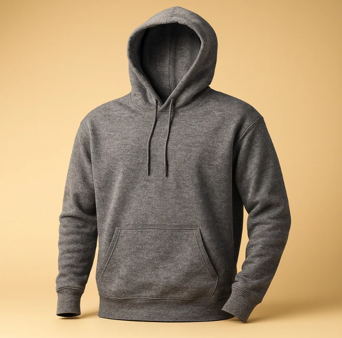 Unisex Premium Plain Hoodie – Comfortable Basic Essential Streetwear in 10 Colours