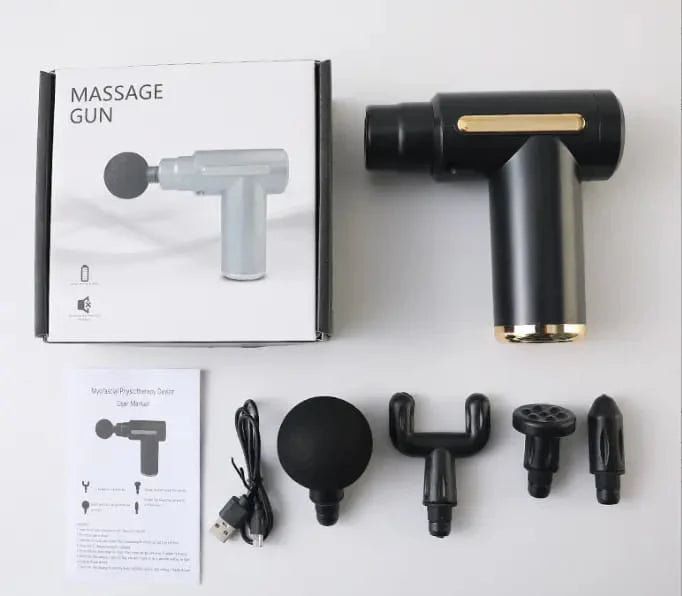 Deep Tissue Electric Body Massager - Handheld Percussion Therapy Gun