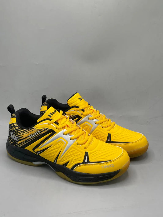 Heat X Lightweight Badminton Shoes - Cushioning Non-Marking Sole Court Shoes