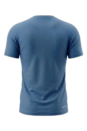 ERKE Dri-Fit Polyester Sports T-Shirt Men's - Dark Blue