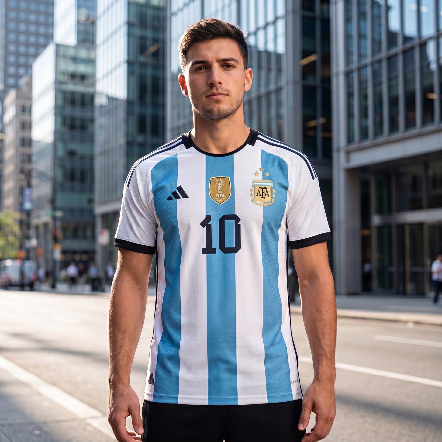 Argentina #10 Messi FIFA World Cup 2026 Inspired Jersey